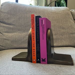 threshold + studio mcgee brass bookends